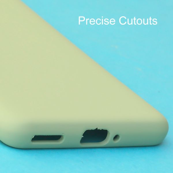 Light Green Original Silicone case for Oneplus 8 Pro