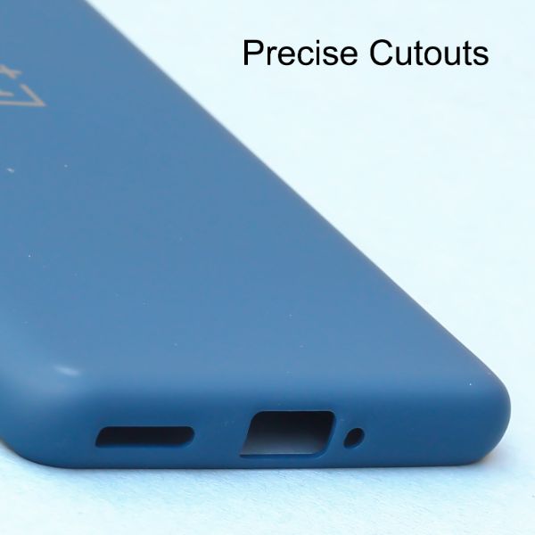 Cosmic Blue Camera Original Silicone case for Oneplus 8