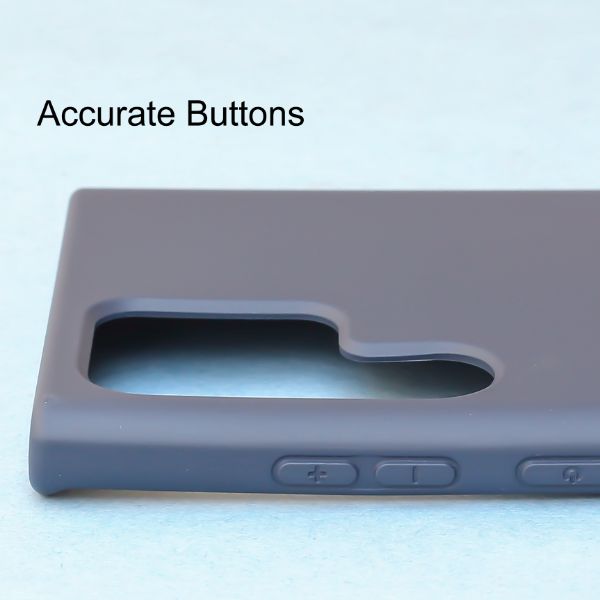 Dark Blue Original Silicone case for Samsung S22 Ultra