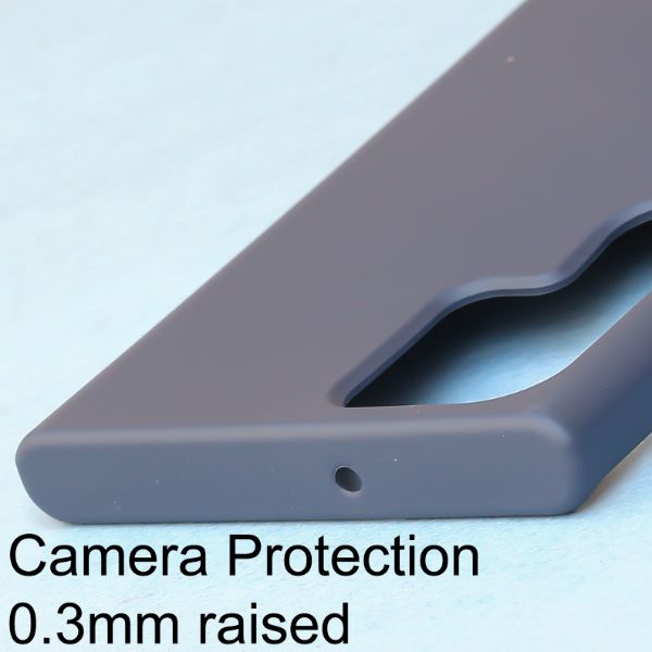 Dark Blue Original Silicone case for Samsung S22 Ultra