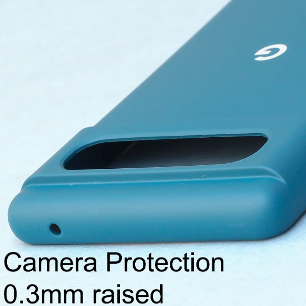 Cosmic Blue Original Silicone case for Google Pixel 7