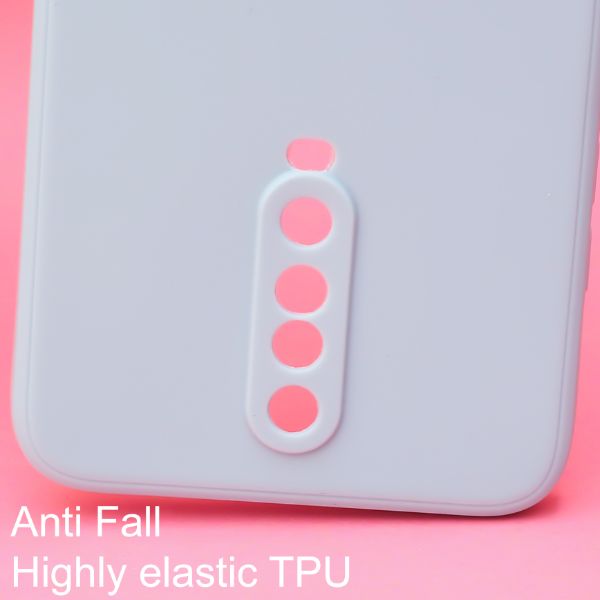 Light Blue Candy Silicone Case for Poco X2