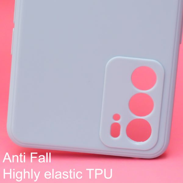 Light Blue Candy Silicone Case for Oppo Reno 6