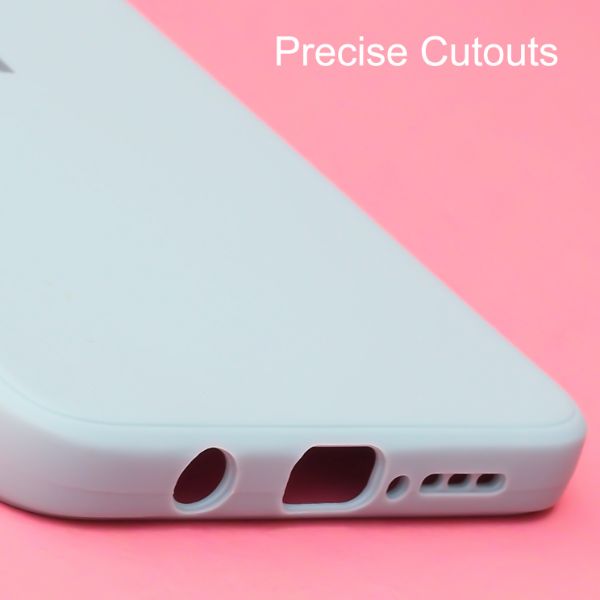 Light Blue Candy Silicone Case for Poco X2