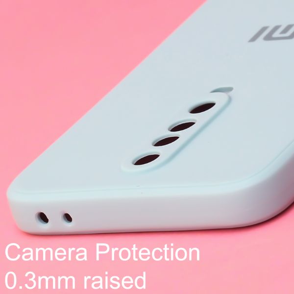 Light Blue Candy Silicone Case for Poco X2