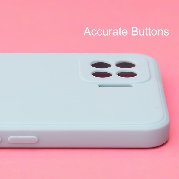 Light Blue Candy Silicone Case for Oppo F17