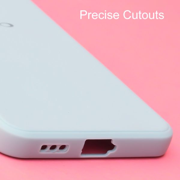 Light Blue Candy Silicone Case for Oppo Reno 6