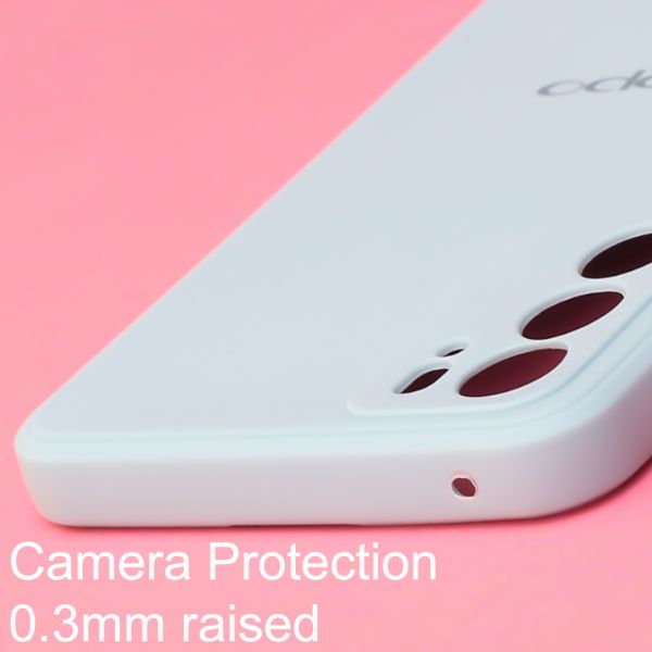 Light Blue Candy Silicone Case for Oppo Reno 6