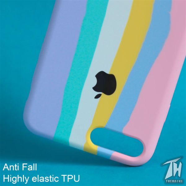 Spectrum Silicone Case for Apple iphone 7 plus
