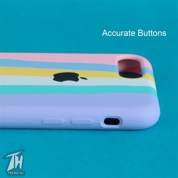 Spectrum Silicone Case for Apple iphone 7 plus