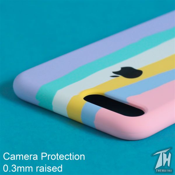 Spectrum Silicone Case for Apple iphone 7 plus