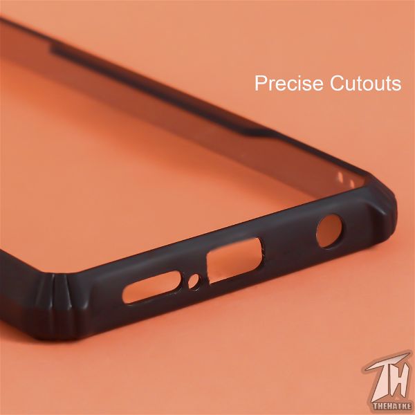 Hybrid Shockproof silicone Safe transparent Case for Poco X3