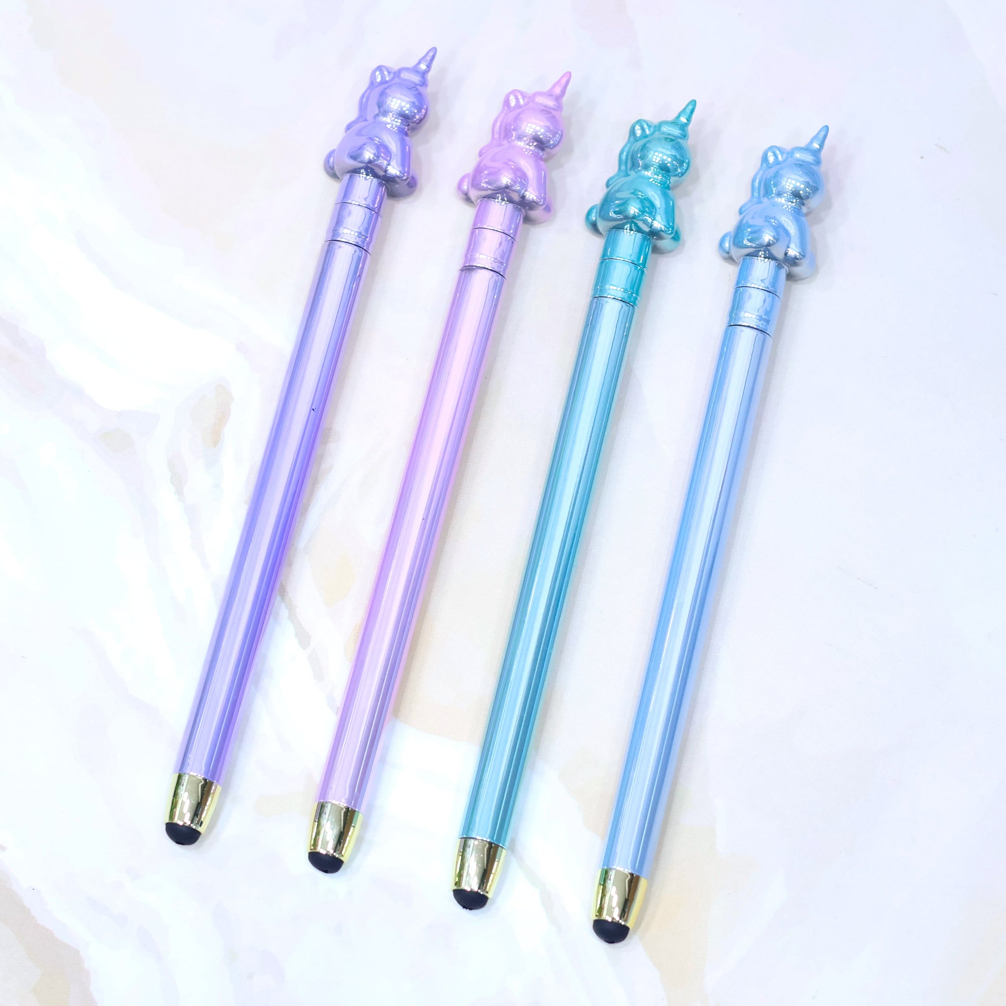 Unicorn Pastle Touchscreen Stylus and Writing Pen 2 in 1