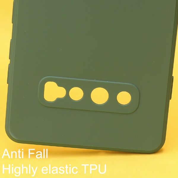 Dark Green Candy Silicone Case for Samsung S10 Plus