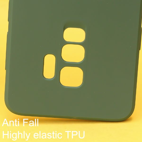 Dark Green Candy Silicone Case for Samsung S9 Plus