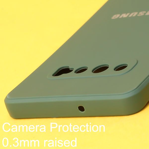Dark Green Candy Silicone Case for Samsung S10 Plus