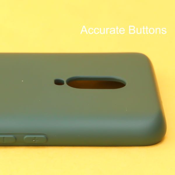 Dark Green Original Camera Silicone case for Oneplus 6T