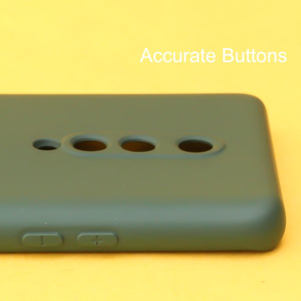 Dark Green Original Camera Silicone case for Oneplus 8