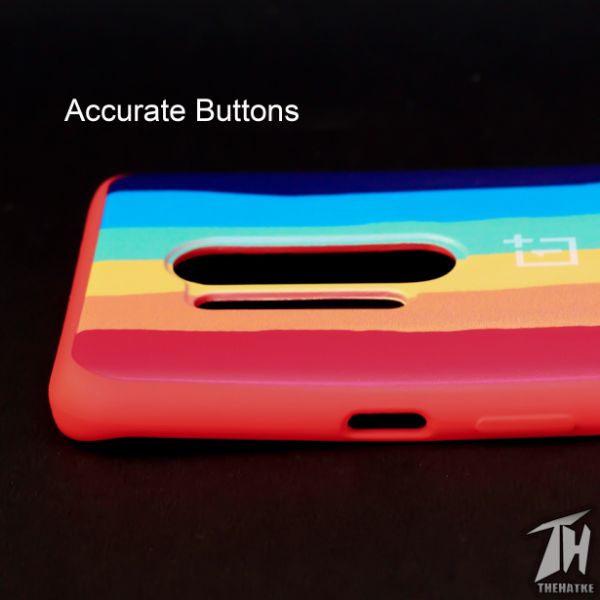 Rainbow Silicone Case for Oneplus 8 Pro