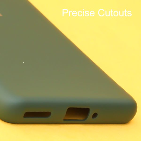 Dark Green Original Camera Silicone case for Oneplus 8
