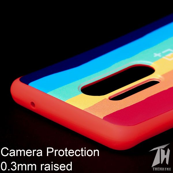 Rainbow Silicone Case for Oneplus 8 Pro