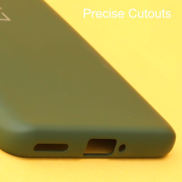 Dark Green Original Camera Silicone case for Oneplus 9