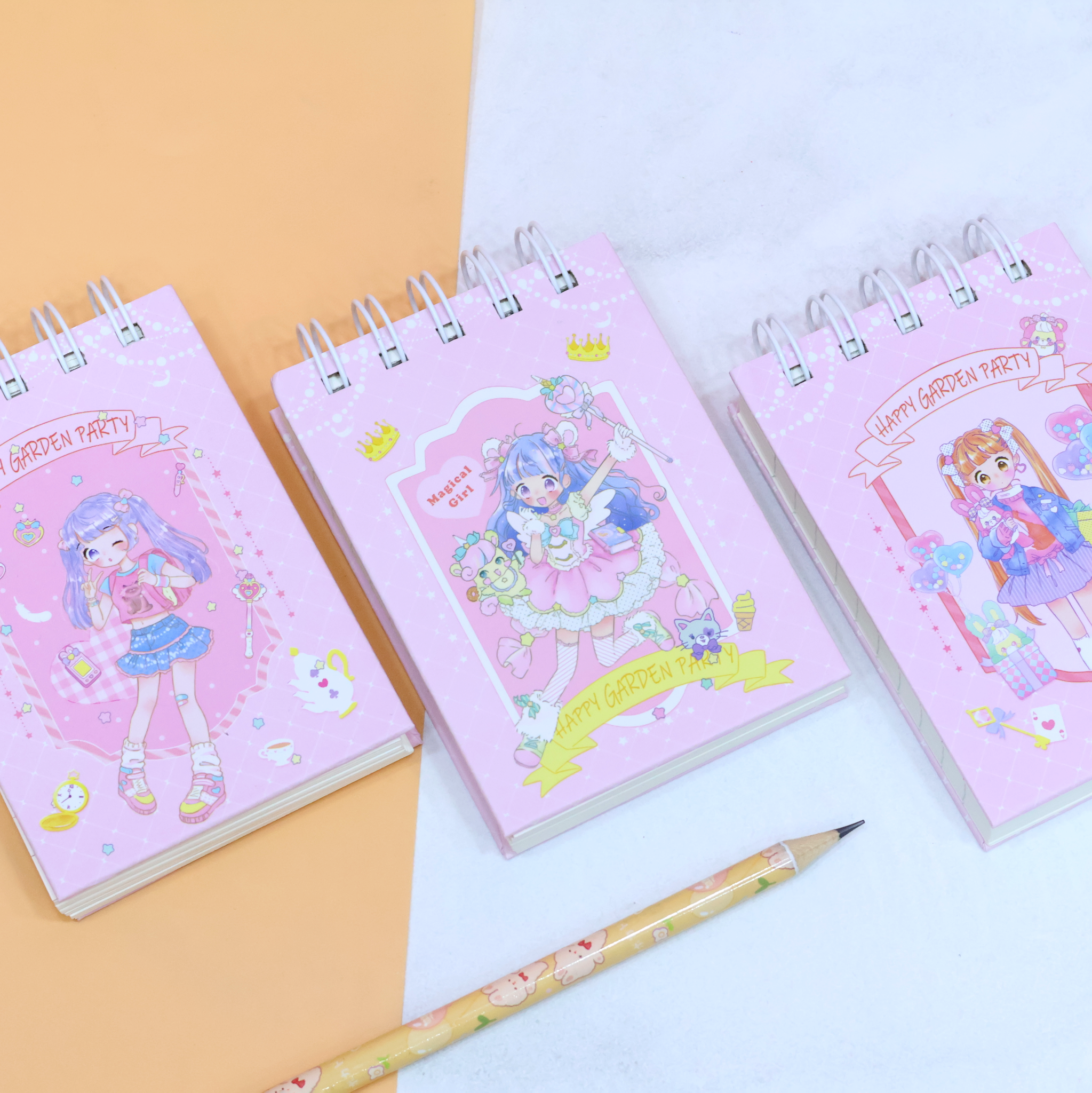 MINI Notebook Pocket Diary | Happy Garden