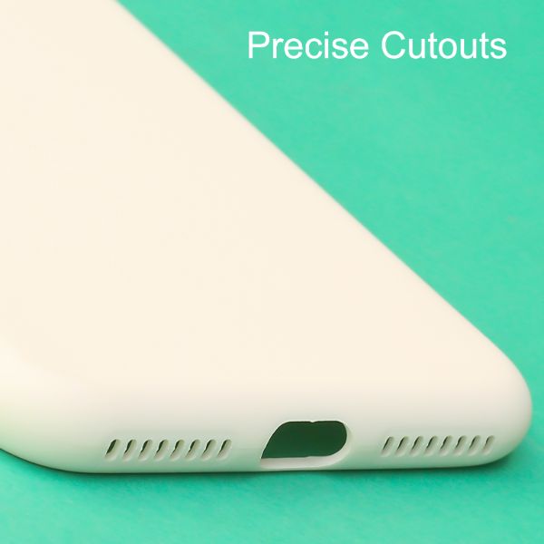 White Camera Original Silicone Case for Apple Iphone 7 Plus