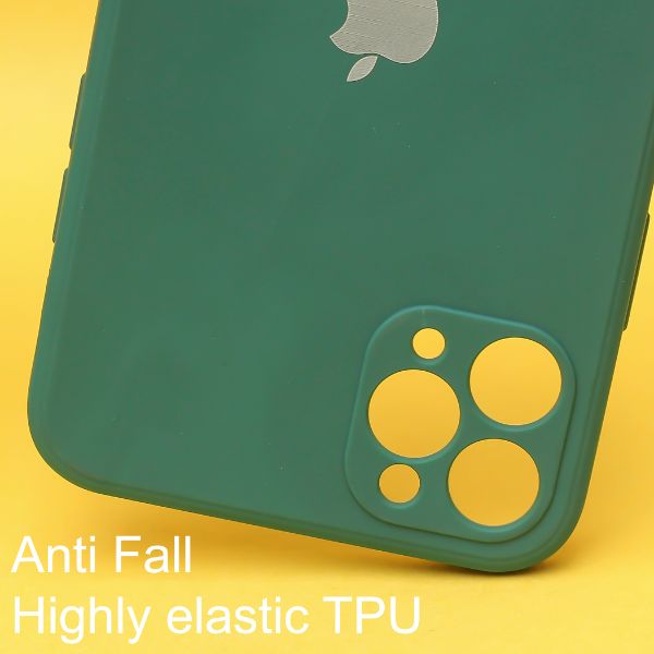 Dark Green Candy Silicone Case for Apple Iphone 11 Pro