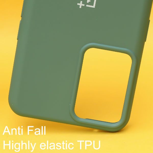 Green Original Silicone case for Oneplus 9R