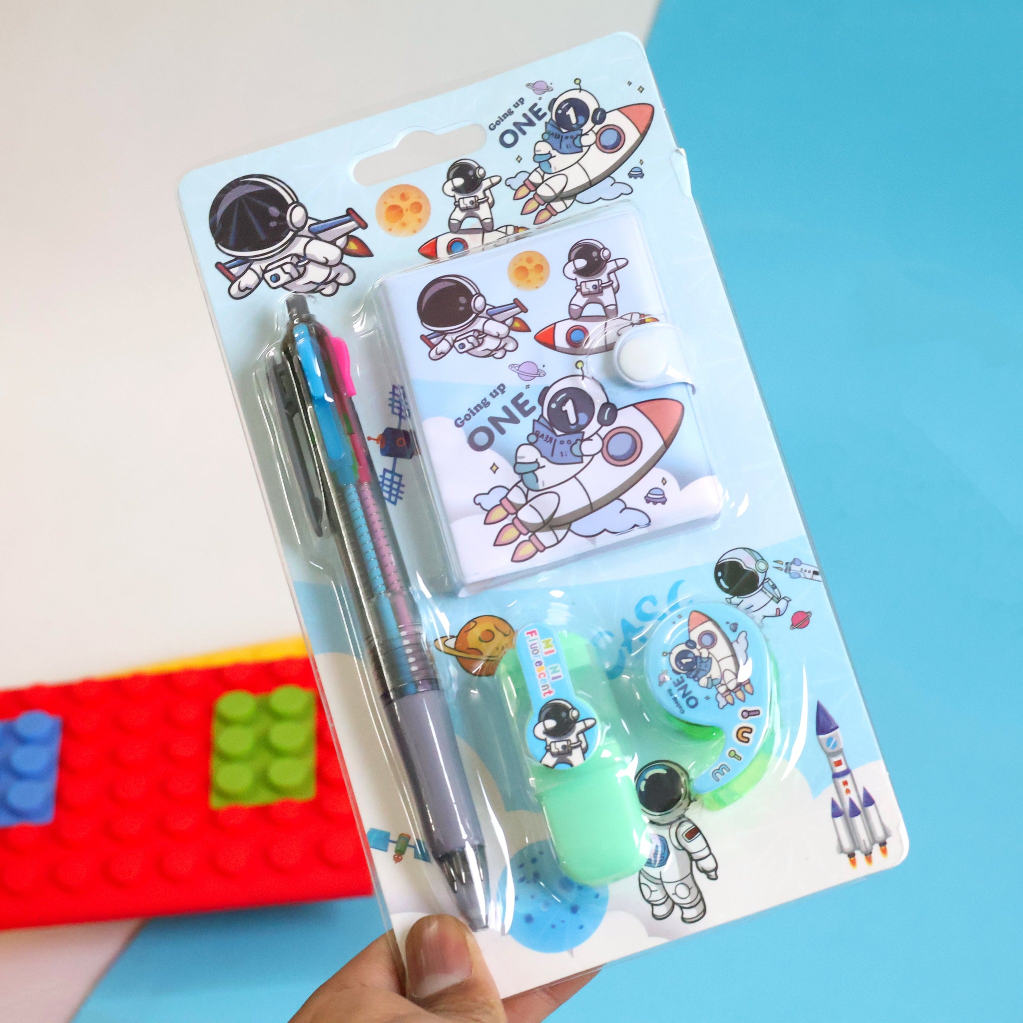 Space 4-in-1 Stationery Set