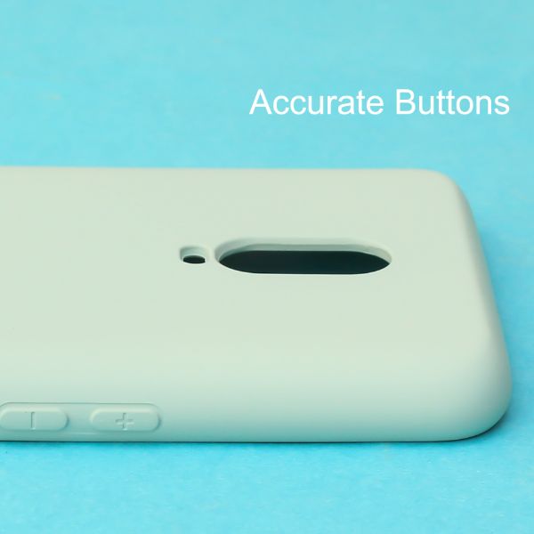 Sea Green Camera Original Silicone case for Oneplus 6T