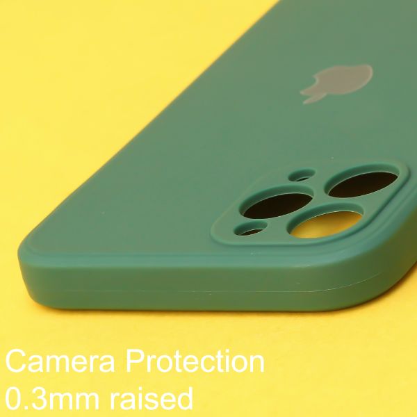 Dark Green Candy Silicone Case for Apple Iphone 12 Pro