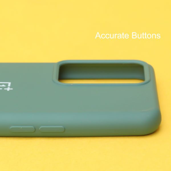 Green Original Silicone case for Oneplus 9 Pro
