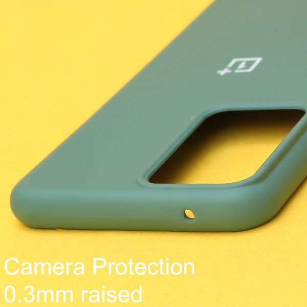 Green Original Silicone case for Oneplus 9