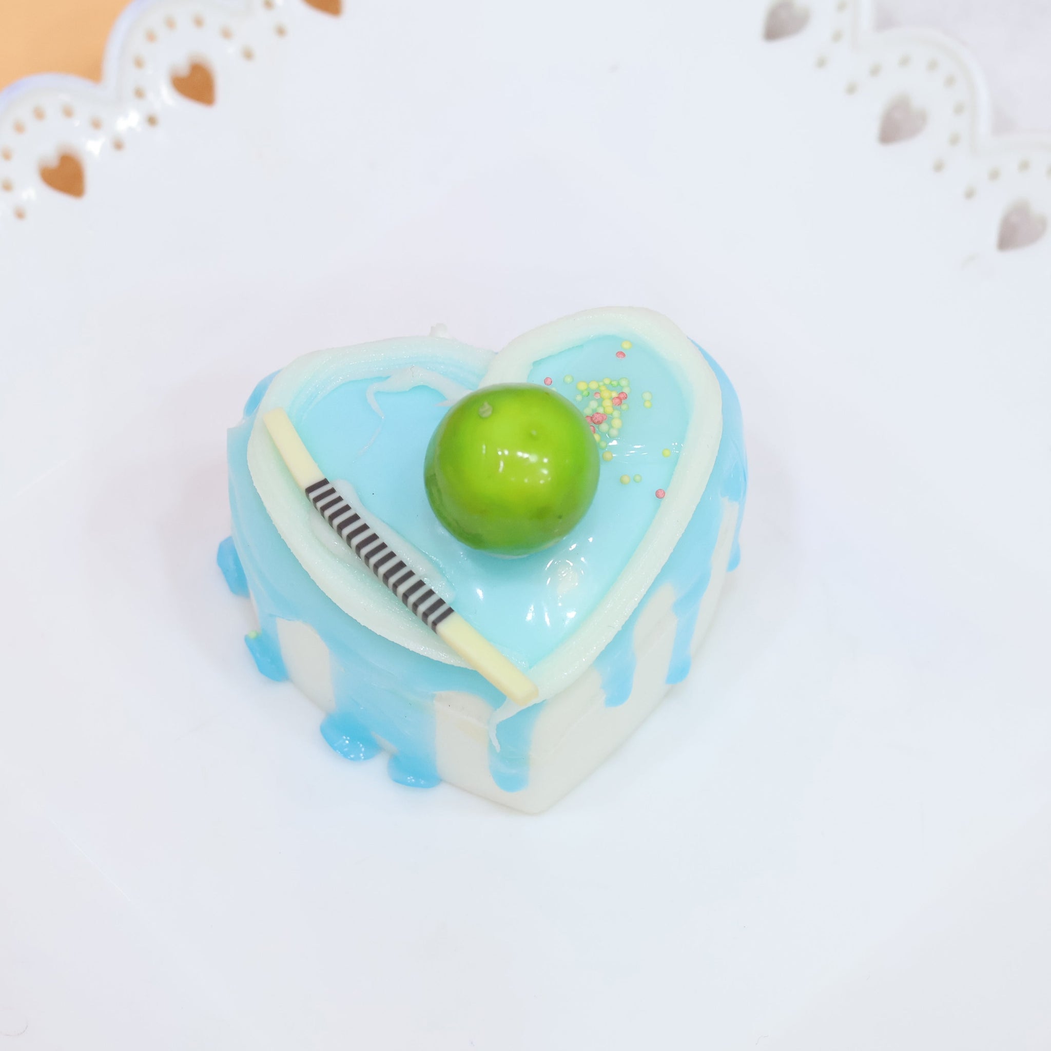 Heart Shape Cake Dessert Fridge Magnet