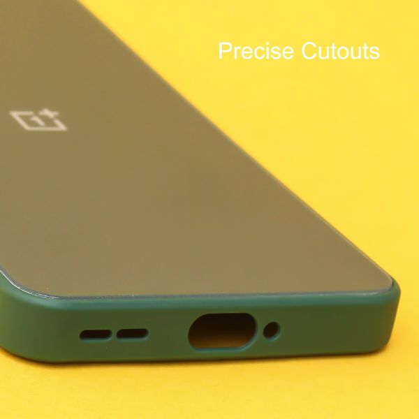 Dark green camera Safe mirror case for Oneplus 9RT