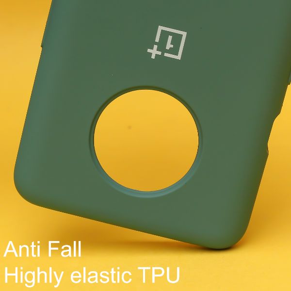 Green Original Silicone case for Oneplus 7T