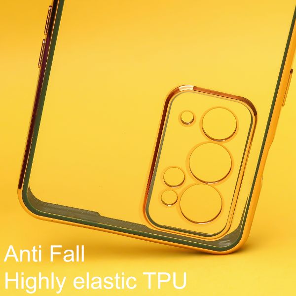 Dark Green Electroplated Transparent Case for Oneplus 9RT