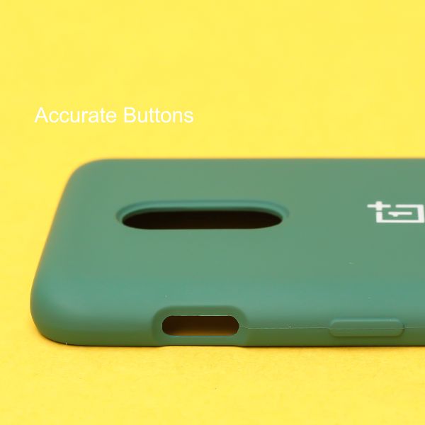 Green Original Silicone case for Oneplus 7