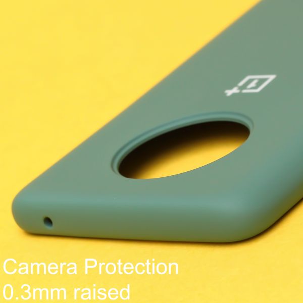 Green Original Silicone case for Oneplus 7T
