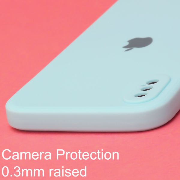 Light Blue Candy Silicone Case for Apple Iphone Xs Max