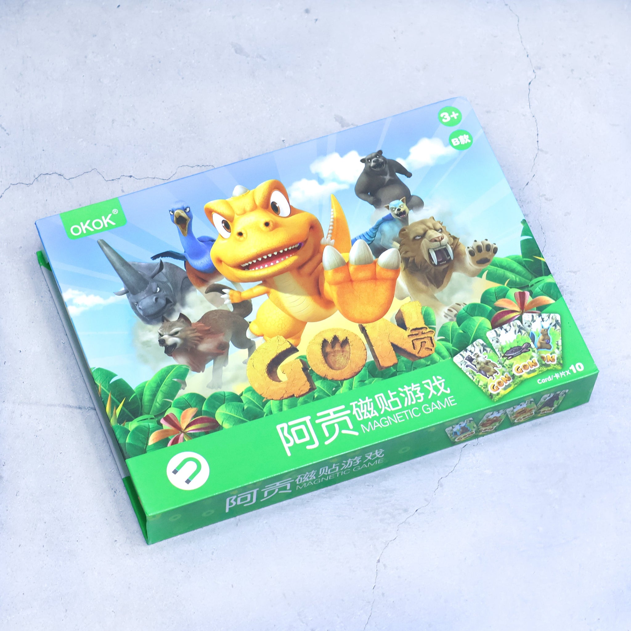 Magnetic Paste Puzzle Game With White Drawing Board