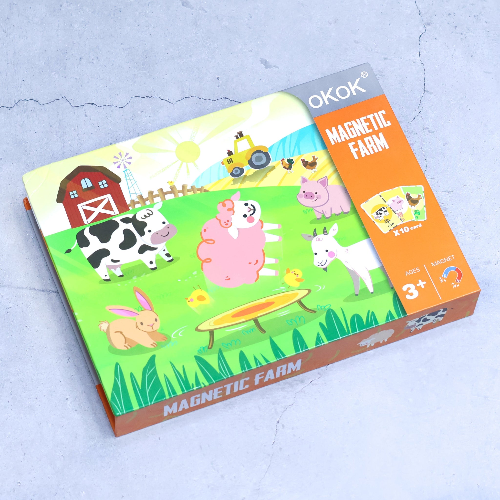 Magnetic Paste Puzzle Game With White Drawing Board