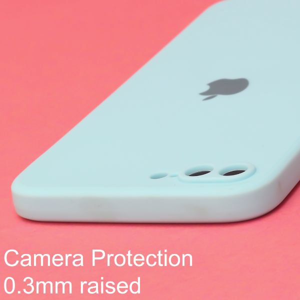 Light Blue Candy Silicone Case for Apple Iphone 7 plus