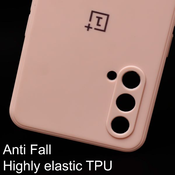 Peach Candy Silicone Case for Oneplus Nord CE