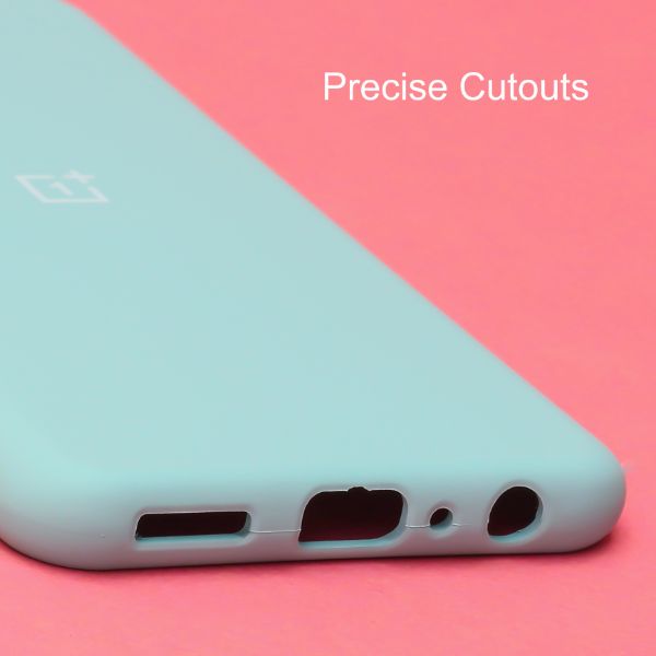 Light Blue Original Silicone case for Oneplus Nord CE 2 Lite