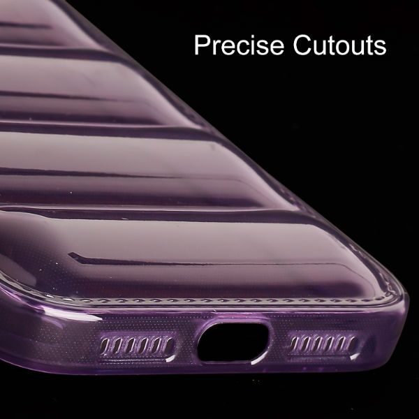 Purple Puffon silicone case for Apple iPhone 11