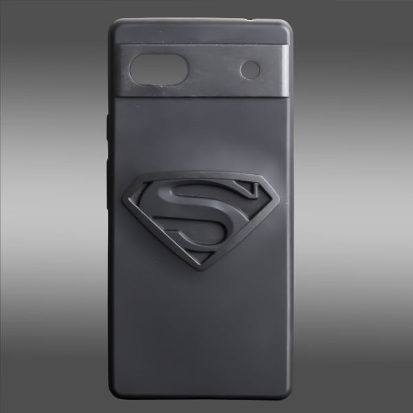 Superhero-S Engraved silicon Case for Google Pixel 6A