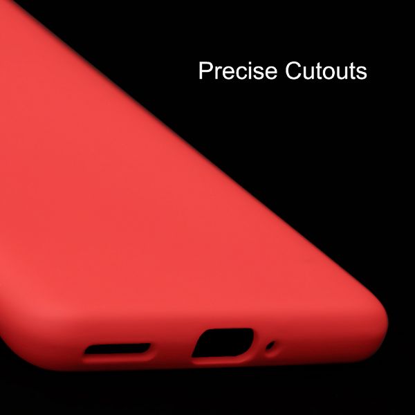 Red Original Silicone case for Oneplus 8 Pro
